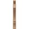 Ekena Millwork 5 1/2-in W x 36-in D x 44-in H Balboa Slat Rough Cedar Woodgrain TimberThane Outlooker, Primed Tan OUTUR055X36X44BOA24RCPR - alternate 2